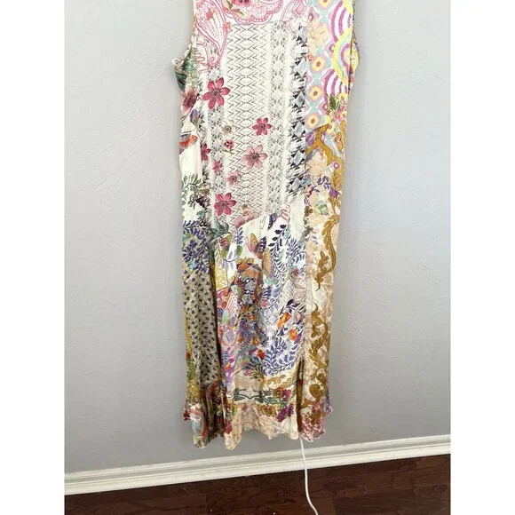 Johnny Was Multicolor Floral Maxi Dress - Picture 7 of 9